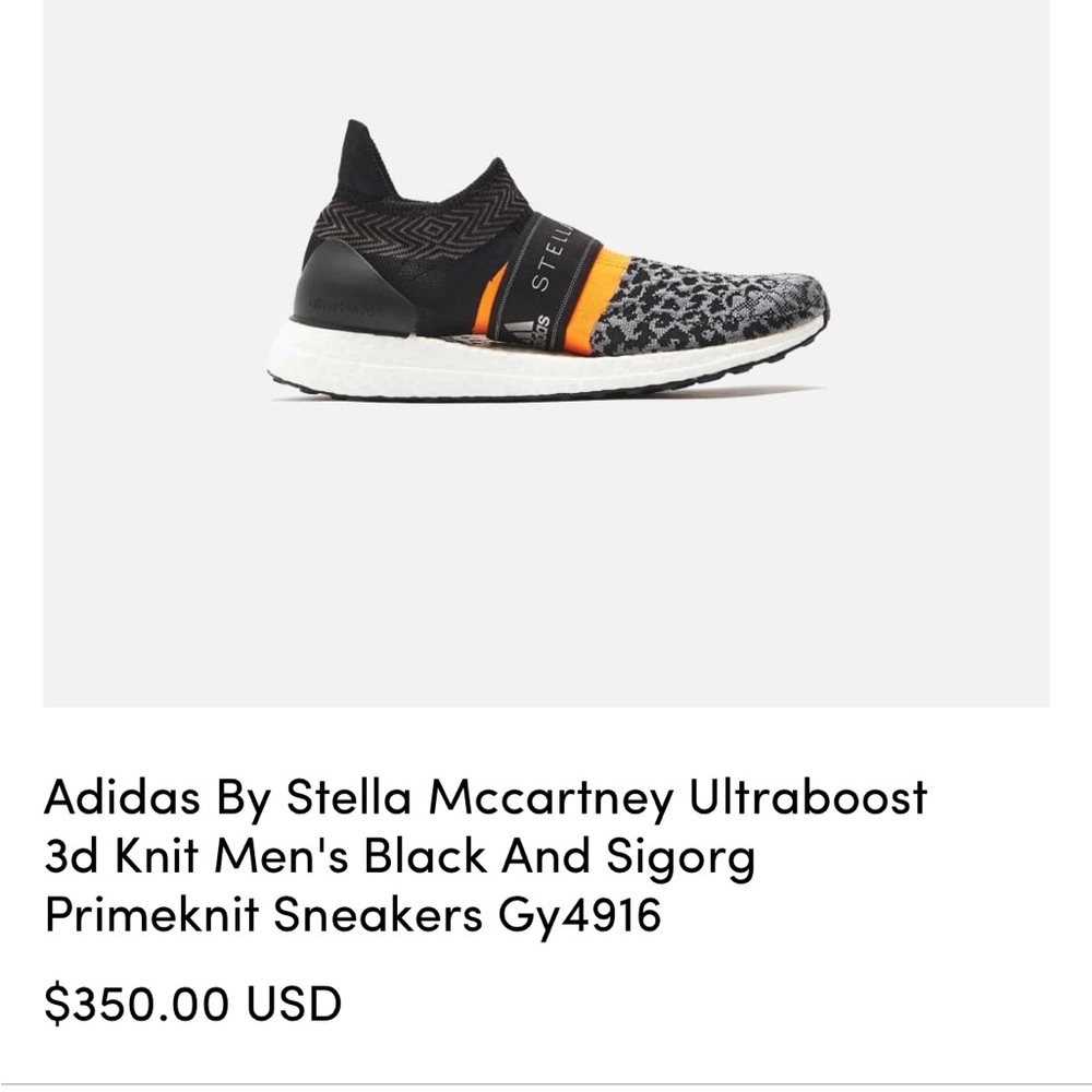 Stella McCartney Adidas Ultraboost Size 7